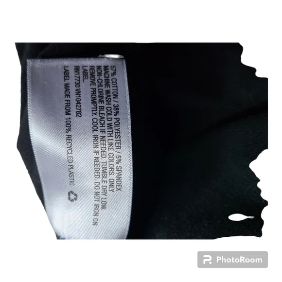 Isabel Short Sleeve T-shirt Maternity Dress, Black Medium - Picture 9 of 10